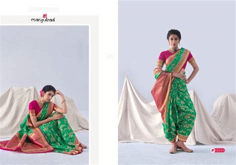 Manjubaa Madhushree Silk 5 Festive Wear Saree Collection