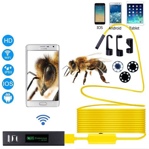 Wireless Endoscope, Supports IOS, Android, Windows – Sociable Weaver Nest