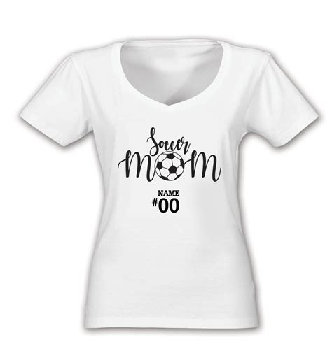Soccer Mom with Ball Shirt - Moms For Sports | Custom Sports Products