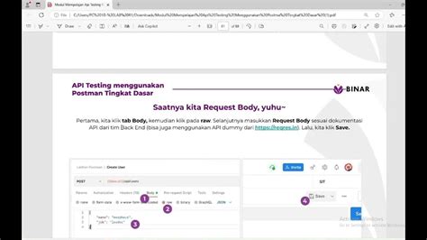 API Tutorial Posman 的图像结果
