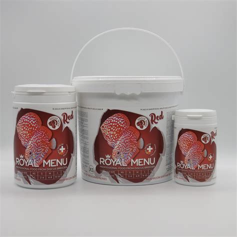 Discus Siner ROYAL MENU RED Granules | Discus Fish Food ...