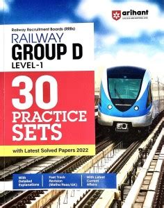 RAILWAY RECRUITMENT BOARDS RAILWAY GROUP D LEVEL-1 30 PRACTICE SETS ...