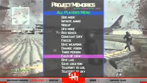 Image result for MW3 Mod Menu On PC