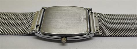 Vintage Seiko Quartz Blue Dial Super Slim Men's | Ubuy India