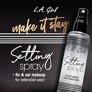 Buy LA Girl Shimmer Spray – 80 ml Rose Gold/Gold | Shimmer Setting ...