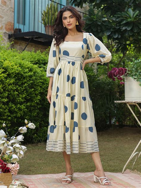 Shop the trendiest Polka Dot Printed Dresses for Casual and Formal Occ ...