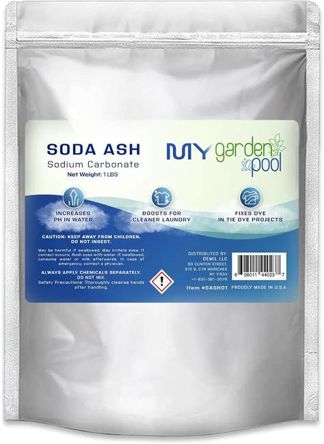 Amazon.com : My Garden Pool Soda Ash - pH Increaser for Crystal-Clear ...