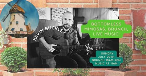 Brunch, Bottomless Mimosas & Live Music from Kevin Buckley, Das Bevo ...
