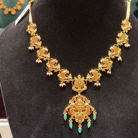 CMR 16.979gms NECKLACE 22K Yellow Gold – BangaruRani