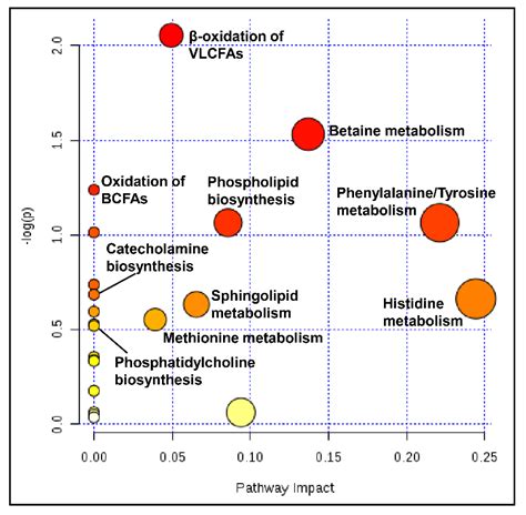 Dysregulated Choline, Methionine, and Aromatic Amino Acid Metabolism in ...