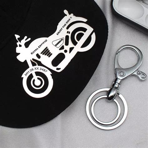 Personalized Royal Enfield Thunderbird 350 Keychain | Emotional Gift ...