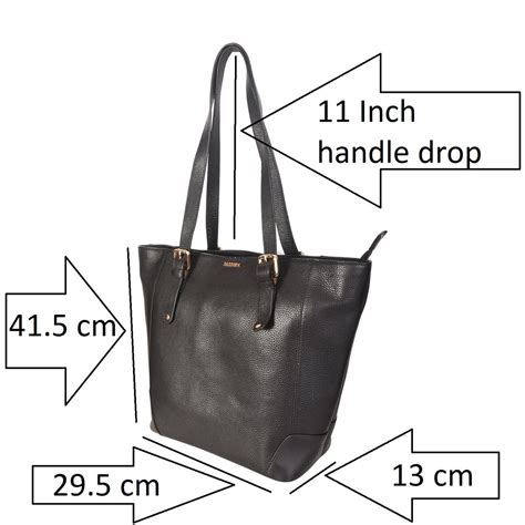 Sassora Genuine Leather Women's Large Black Tote Bag