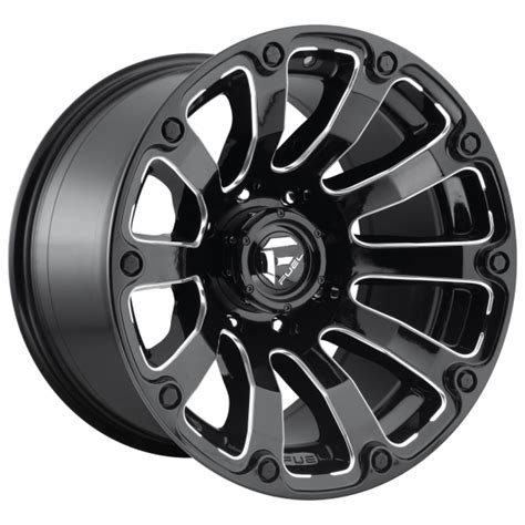 Fuel Diesel D598 in Gloss Black (Milled Accents) | Wheel Specialists, Inc.