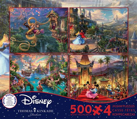 Thomas Kinkade Disney Dreams Collection Puzzles