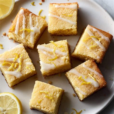 Fudgy Lemon Brownies Recipe | Easy Tangy Dessert Bars