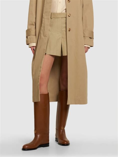 20mm hollie tall leather boots - Bally - Women | Luisaviaroma