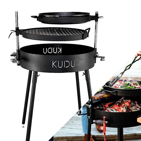 KUDU Grill Open Fire Outdoor BBQ Grilling System : Amazon.in: Garden ...