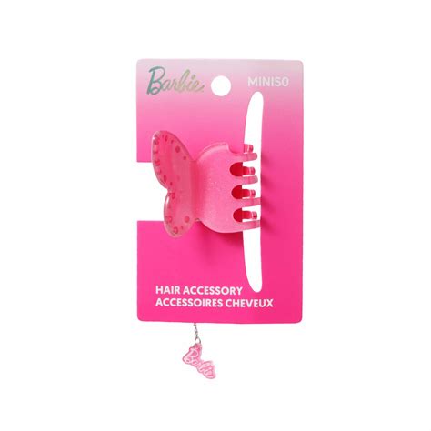 Barbie Collection Acrylic Butterfly Hair Claw Clip – Miniso Srinagar
