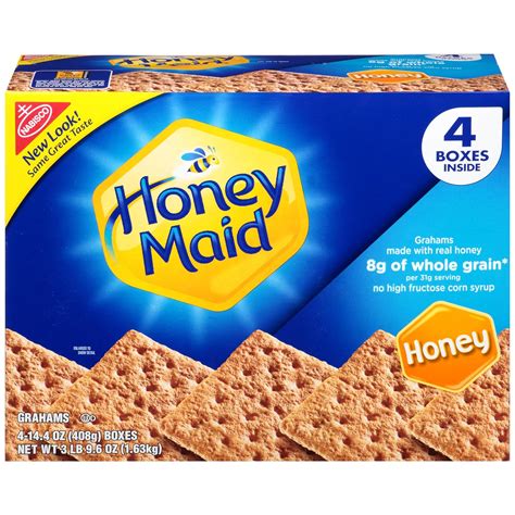 Amazon.com: Honey Maid Graham Crackers (14.4-Ounce Boxes, 4-Pack)