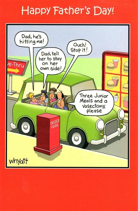 Funny Happy Fathers Day Cartoon Images : Father Happy Funny Fathers ...