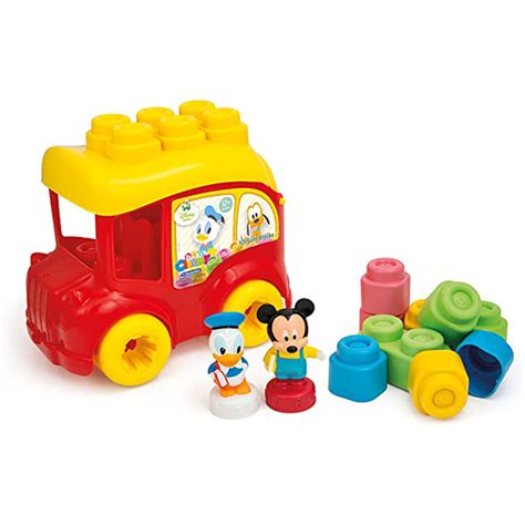 Igračke za bebe mekane kocke Školski autobus Clementoni 45393 | Volim ...