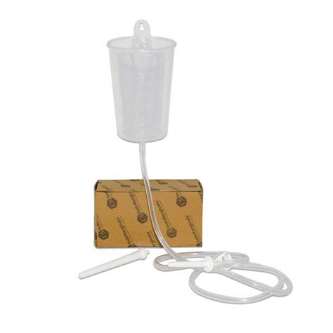 Buy IndoSurgicals Plastic Enema Can Kit for Home Use 750 ml Online in India
