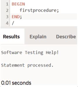 Image result for How to Call a PL SQL Procedure in JavaScript Code