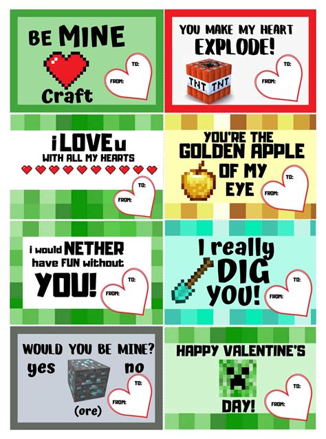 Valentine cards for boys 10 free pdf printables – Artofit