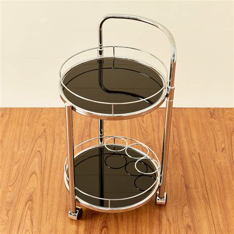 Buy Trever Serving Trolley - Chrome from Home Centre at just INR 14995.0