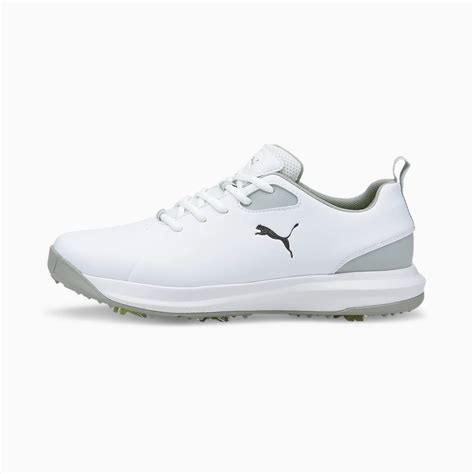 Puma Fusion FX Tech White Golf Shoes | The Golf Shop