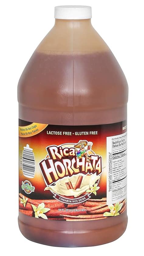 Rica Horchata Drink Mix - 64 Fluid Ounce Concentrate - 3.5 Finished ...