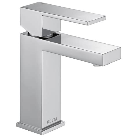 Delta Modern Single Handle Single Hole Lavatory Faucet in Chrome 567LF ...