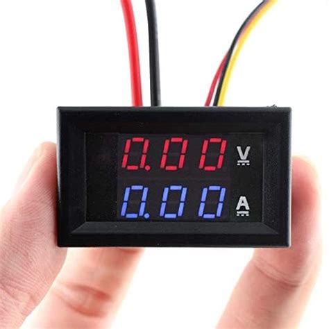 YOKINS Digital Display DC milli Ammeter (500mA DC)-Powered by 9V AC/DC ...