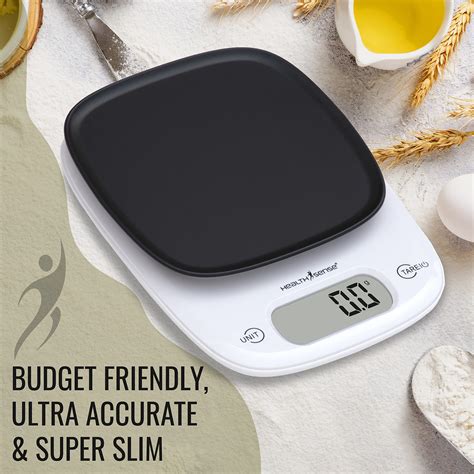 Chef-Mate KS 63 Digital Kitchen Weighing Scale – HealthSense