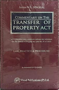 Buy TRANSFER OF PROPERTY ACT Book Online at Low Prices in India ...