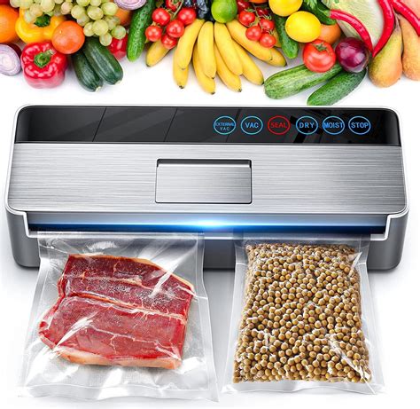 Vacuum Sealer Machine, Full Automatic Food Sealer (95Kpa), vacuum ...