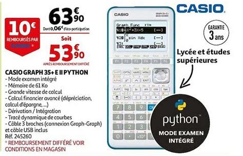 Python Casio Graph 35 E 的图像结果