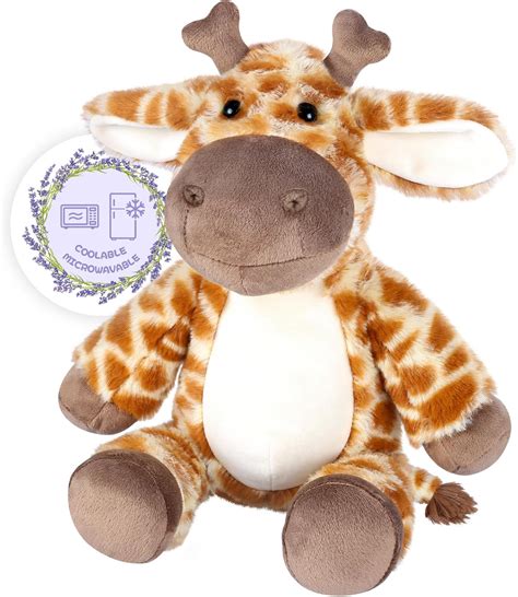 SuzziPals Heatable & Coolable Giraffe Stuffed Animals，Microwavable ...