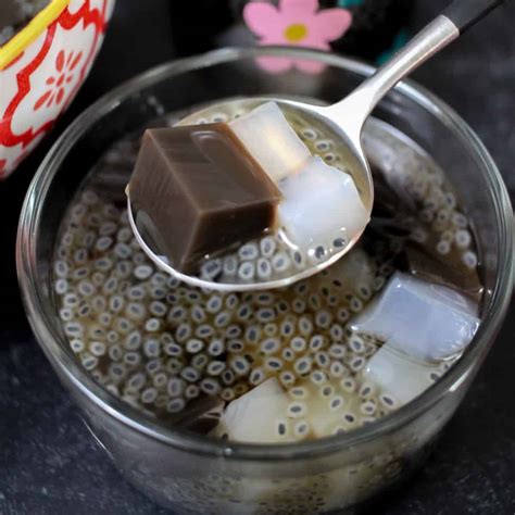 Grass Jelly Dessert