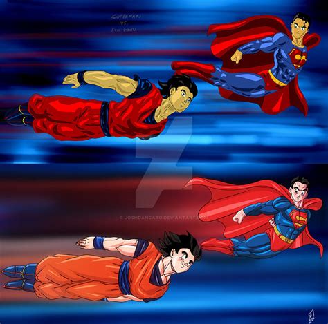 SUPERMAN VS- SON GOKU-2021-900 -thennow-1-2 by joshdancato on DeviantArt