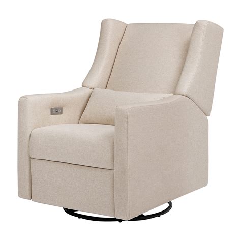 Babyletto Kiwi Electronic Power Recliner and Swivel Glider with USB ...