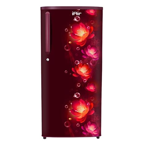 iAir 215L 2-Star Single Door Refrigerator – LED Light, Toughened Glass ...