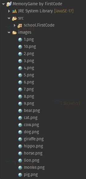 Image result for Memory Game Code in Java NetBeans