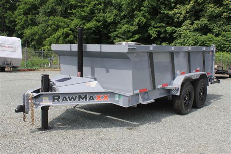 New 2026 RawMaxx 7x14 14K Dump Trailer for sale in Burlington, NC