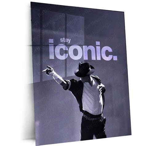 Michael Jackson Mid-Performance – Portrait 01 Metal Poster | Iconic St ...