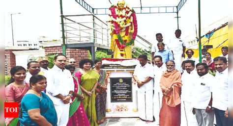 Muthulakshmi Reddy: Cm Stalin Unveils Statues Of Muthulakshmi Reddy ...