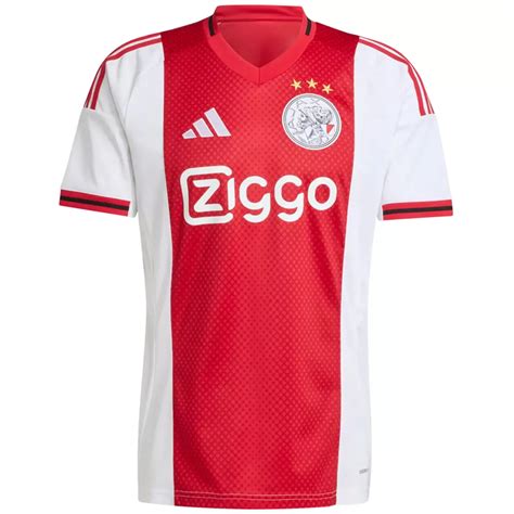 Ajax Home Red/White 2025/26 - Player Version – Indiansoccermart