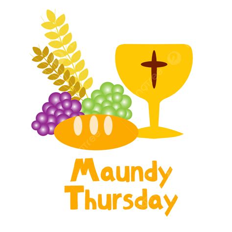 Maundy Thursday Vector Design Images, Maundy Thursday, Maundy, Maundy ...
