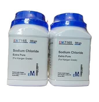 Sodium Chloride (2 X 500 Gms.) (Kangan) : Amazon.in: Industrial ...