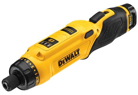 DEWALT Cordless Screwdriver Kit, Cordless, 1/4 in Hex Drive Size, 430 ...